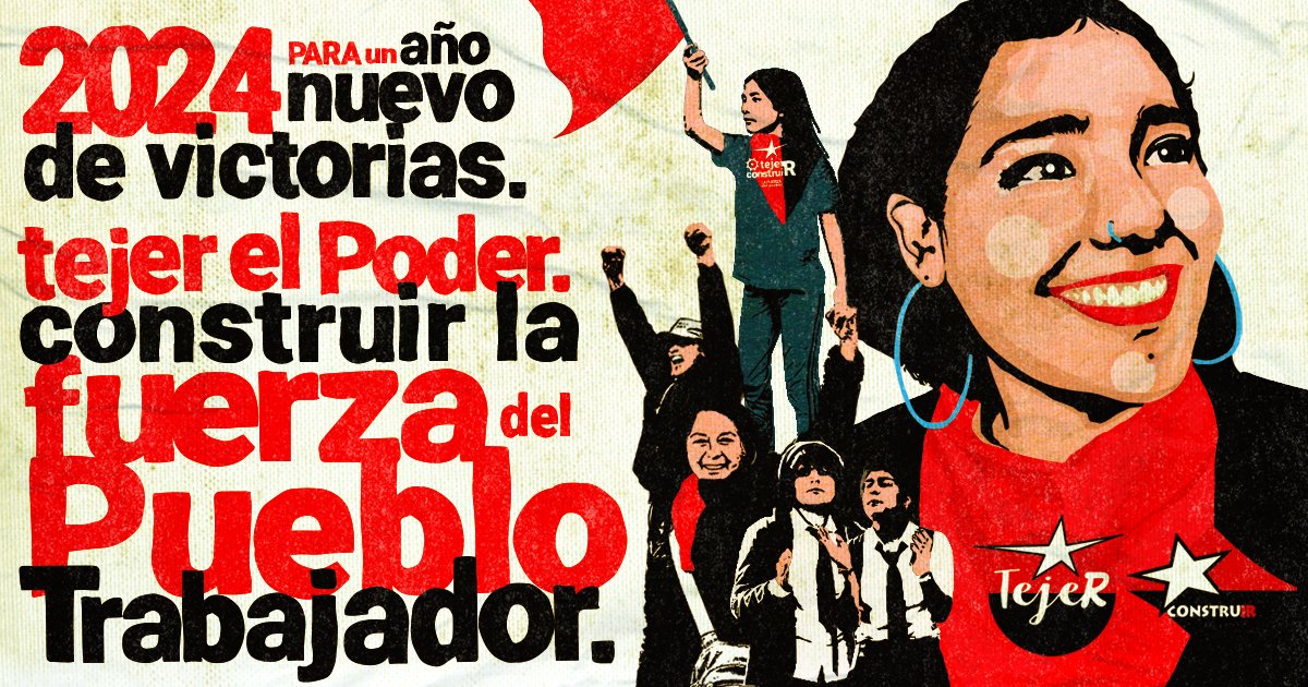 Con la alegría y convicción de siempre, invitamos a nuestra militancia y a todo el pueblo del Chile Popular a seguir levantando y fortaleciendo la organización de base. #2024añodevictoriasdelpueblo #ChilePopular #FuerzaSocialRevolucionaria #PoderPopular #ClaseTrabajadora