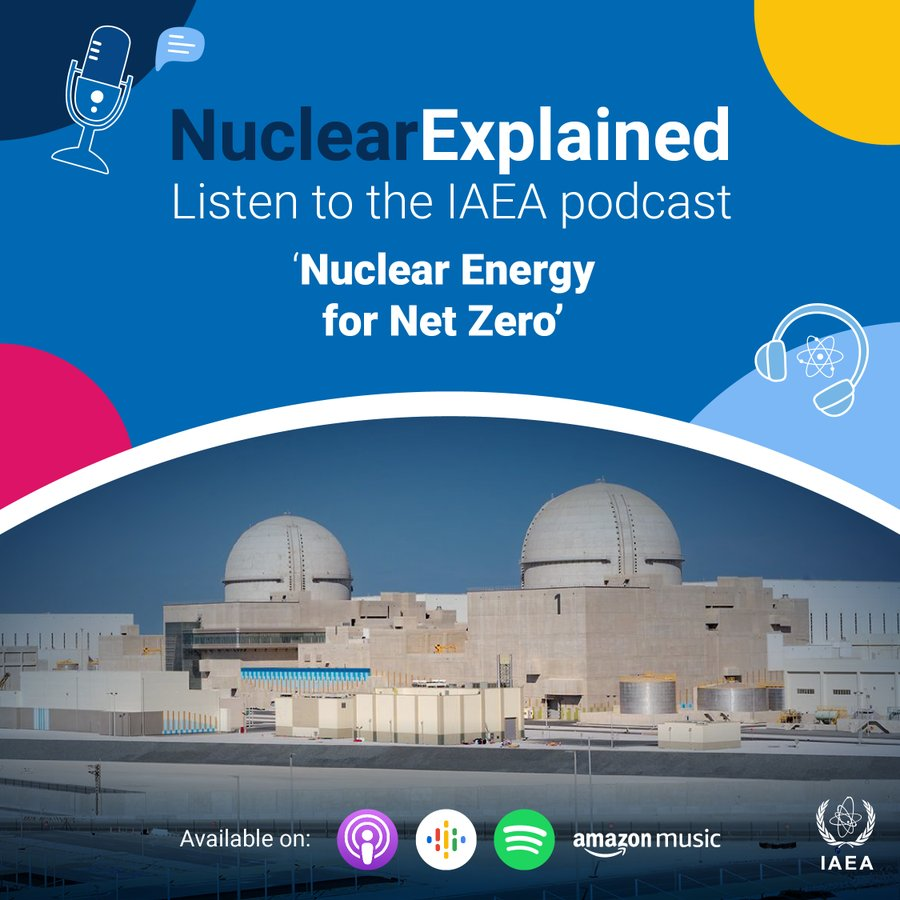 🤔⚛️ Curious to learn more about #NuclearEnergy?

In this episode of the #NuclearExplained podcast, experts explain what clean energy transition is and the role of nuclear energy.

🎧 atoms.iaea.org/3MMuWSK