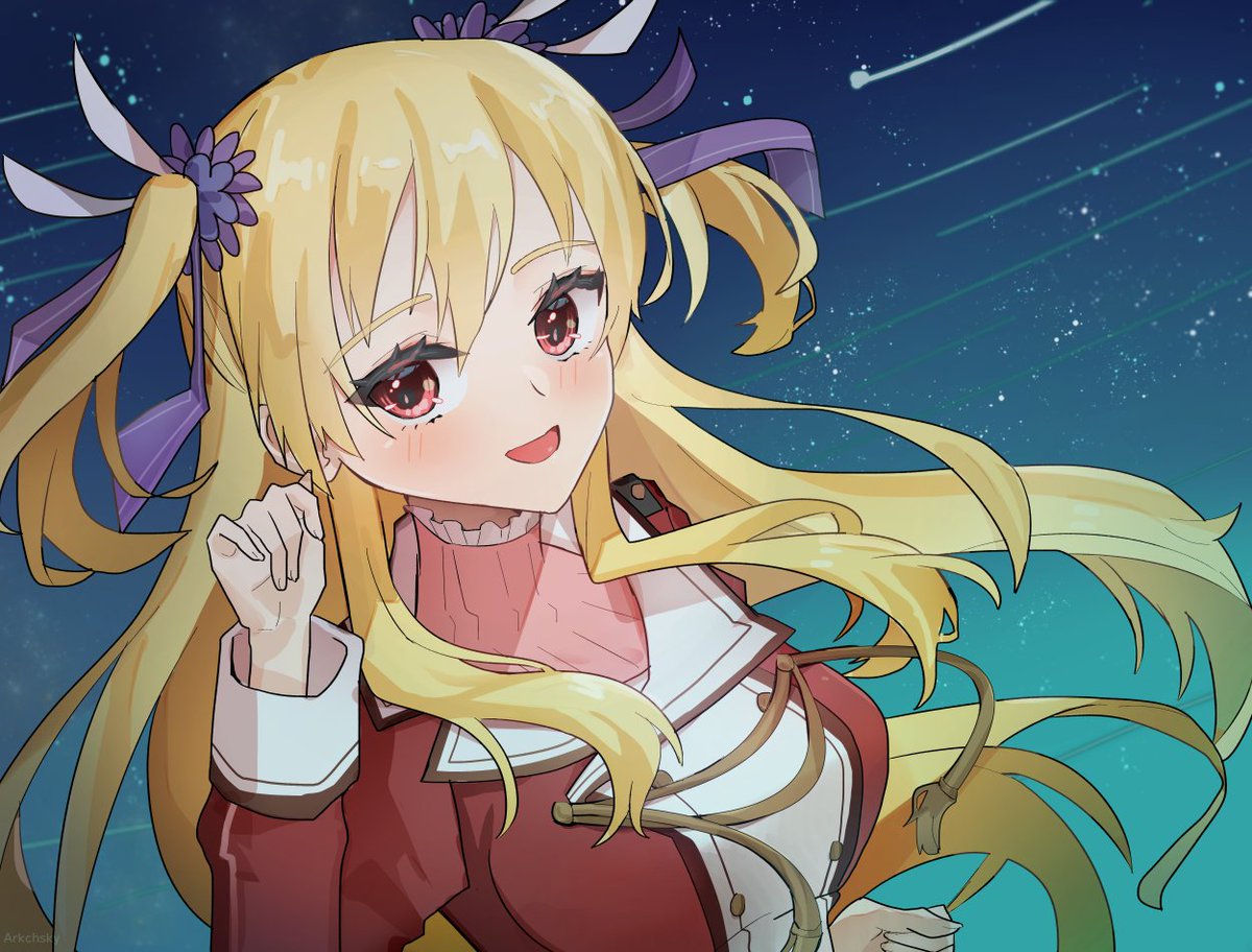 arkchskyww's tweet image. The Night Sky On That Day
#アリサ・ラインフォルト　#閃の軌跡