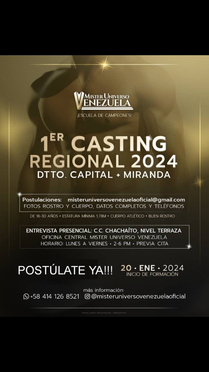 Mister Universo Vzla tweet media