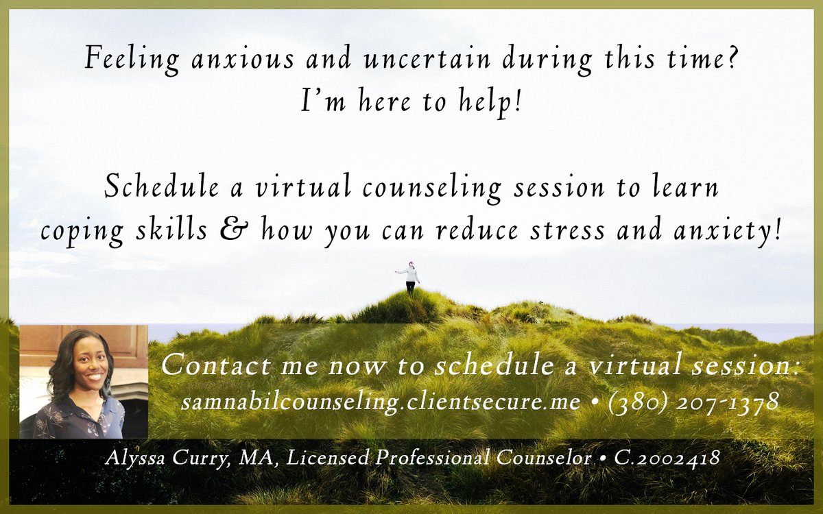 Schedule a therapy session today! Email alyssa@nayaclinics.com or call (380) 207-1378 buff.ly/3LpkCP7 #therapy #counseling #counselor #anxiety #stress #marriagecounseling #couplescounseling #Ohio