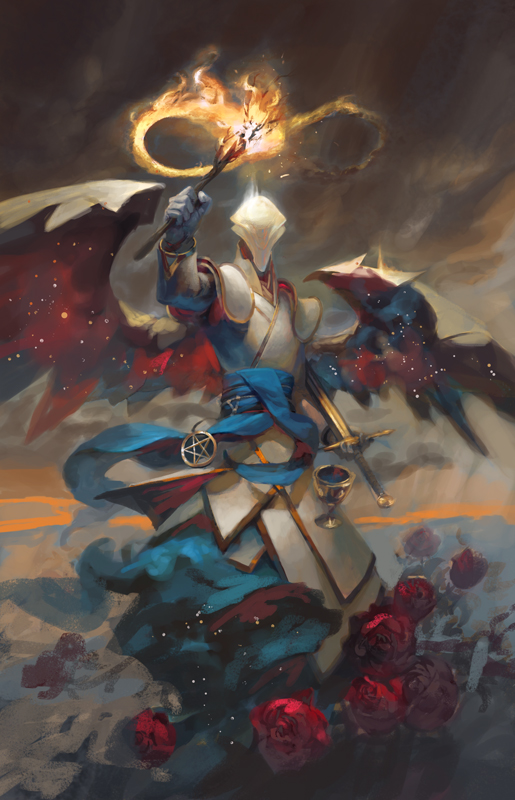bugmeyer's tweet photo. I'm using the Theros starfield effect in this because it was my idea in the first place and it's a good bit. #wip https://t.co/0xMmYXjxPM