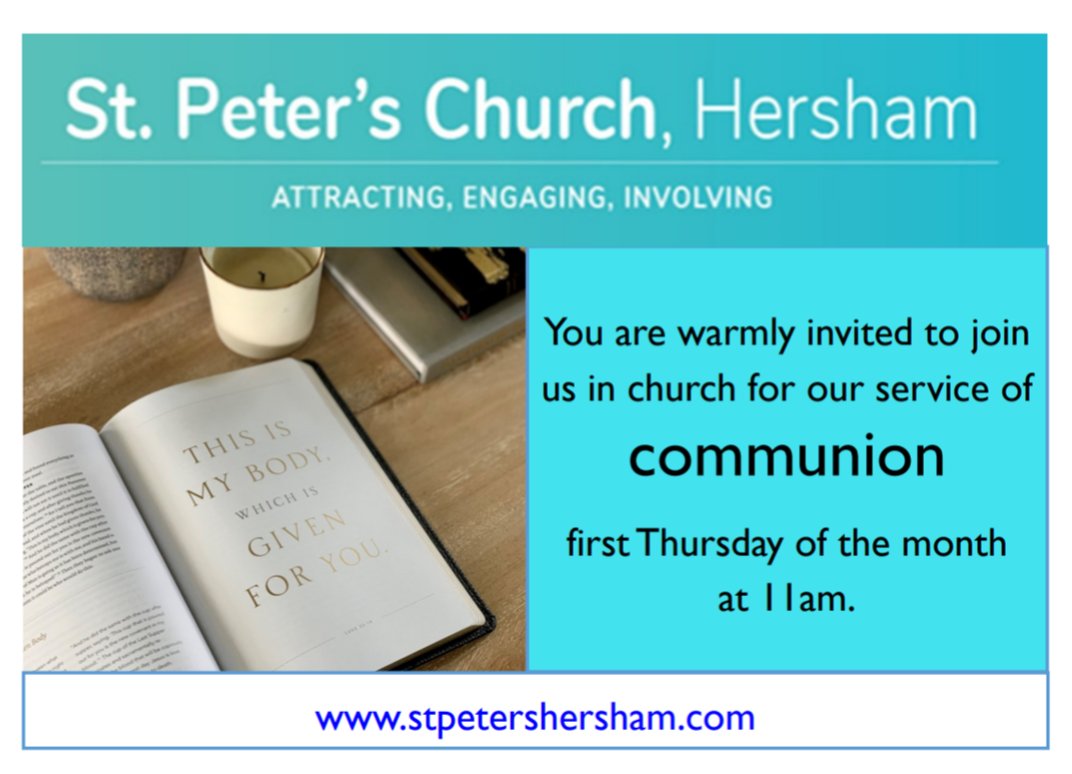 Happy New Year
Tomorrow is the first Thursday of the month so we'll be in church at 11 am for our monthly communion service. Do please come along if you are available and stay on afterwards for coffee and a chat.