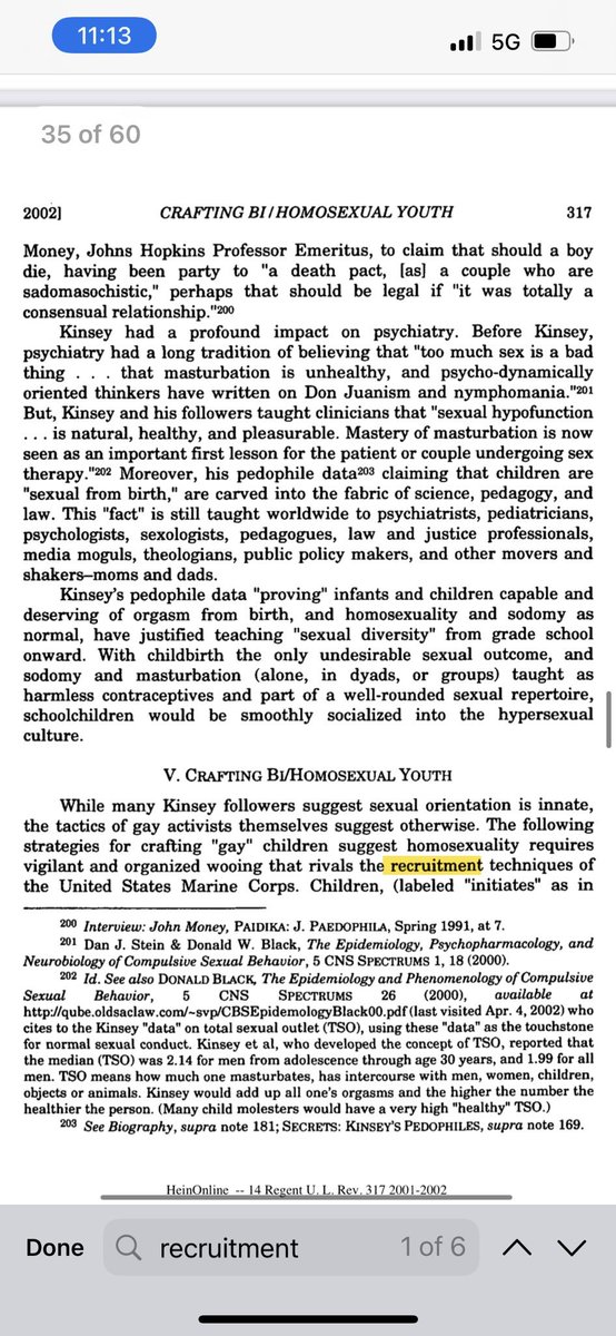 A reminder that today's trans panic is just 1990s gay panic recycled all over again. Here's a 2001 article about how 'Gay people recruit children in schools'