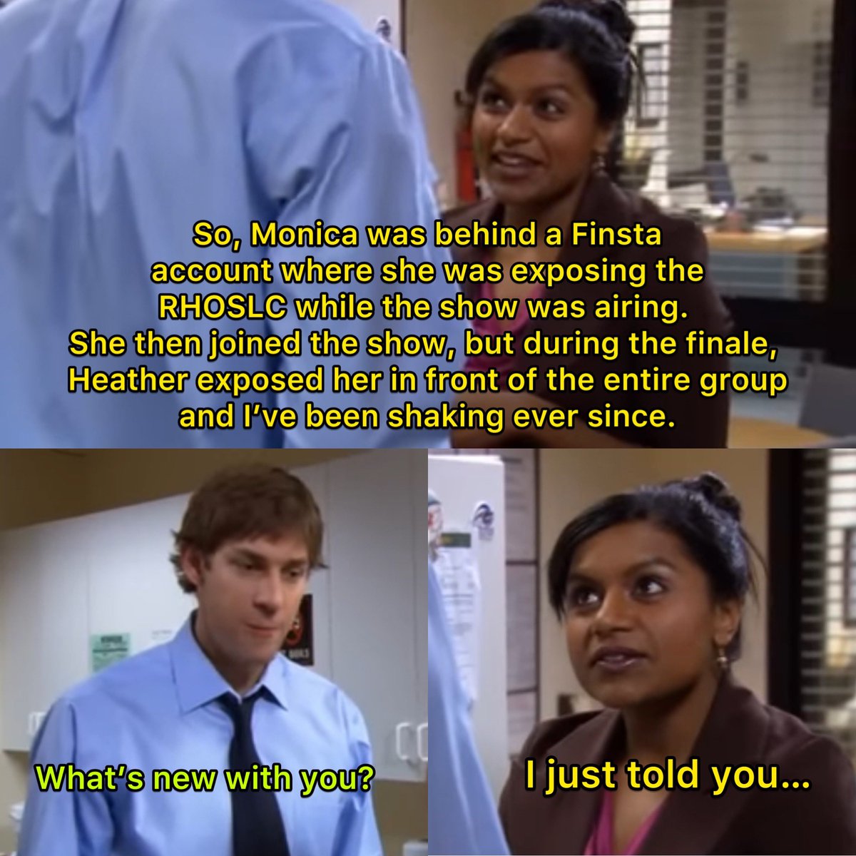 Me at work today 😩 #RHOSLC