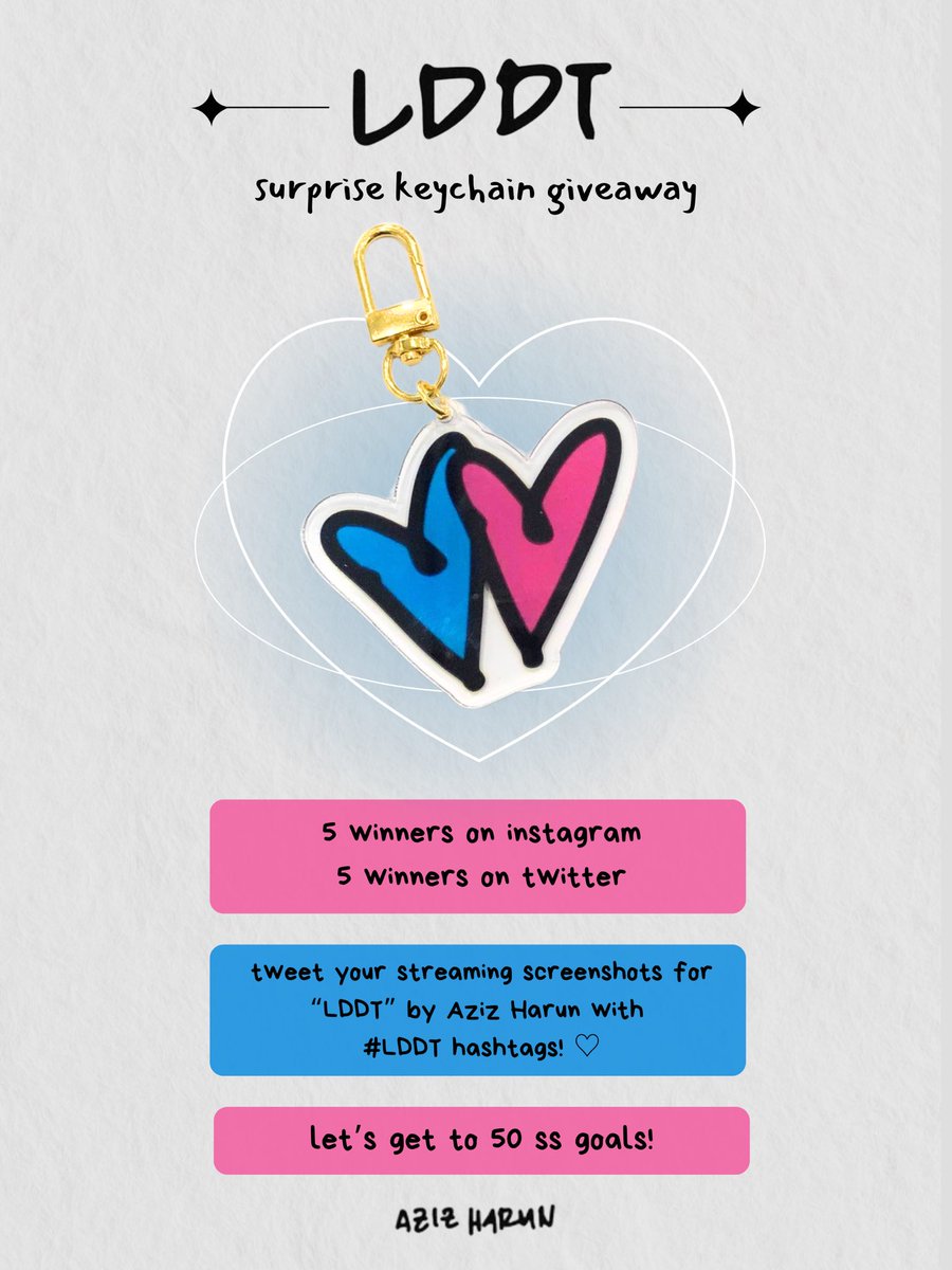 aziznuggetsmy's tweet photo. .𖥔 ݁ ˖ SURPRISE LDDT KEYCHAIN GIVEAWAY .𖥔 ݁ ˖
⤷ Dont forget to include your tags #LDDT 🩵🩷
lets gauuuuuur Nuggets! ⸜(。˃ ᵕ ˂ )⸝♡ https://t.co/Y8nlra8EyO