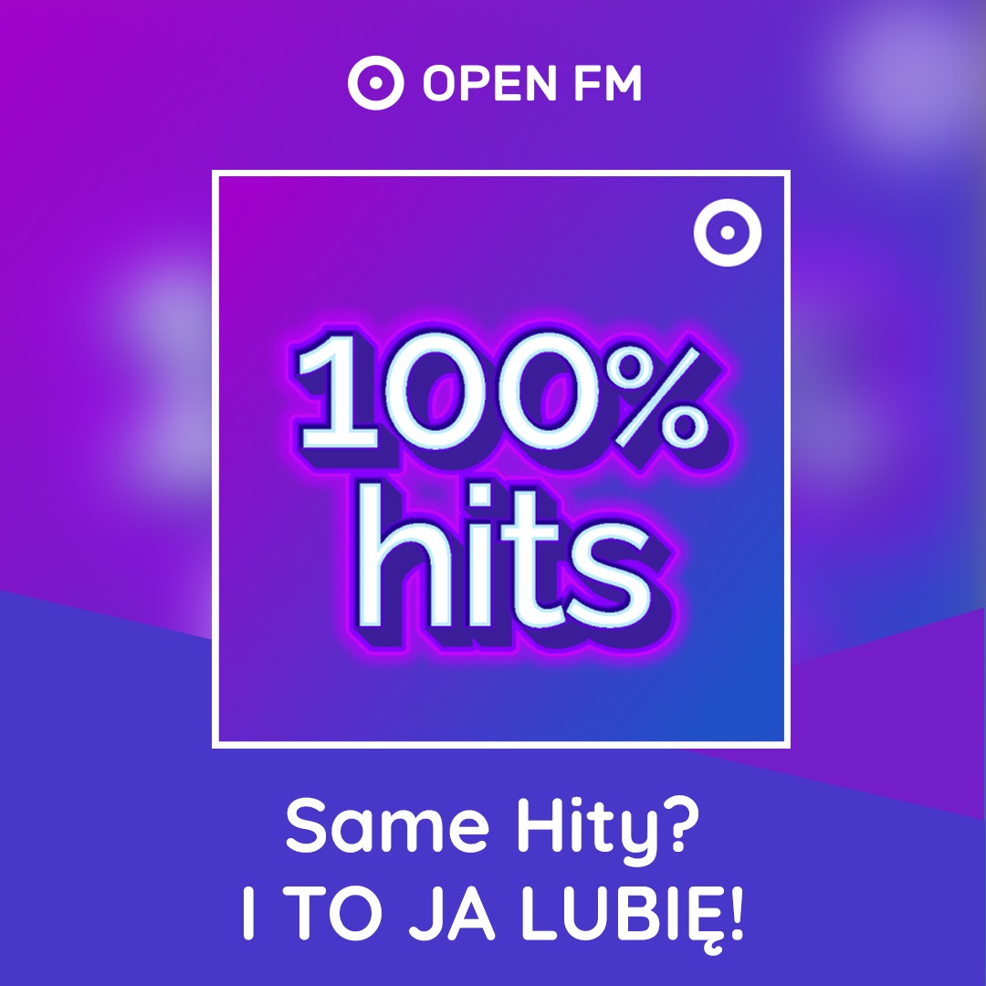 Zacznijmy nowy rok samymi hitami! Stacja 100% Hits w Open FM. ☺️➡️ bit.ly/48ljl5C