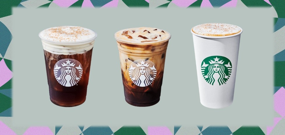 mrwillw's tweet photo. Starbucks Canada launch new and returning Winter Menu 2024 items including:

•Iced Hazelnut Oat Shaken Espresso
•Pistachio Latte/Pistachio Cream Cold Brew
•New Drinkware
•Find YOUR Starbucks Blend https://t.co/t7BTBpxPmc. https://t.co/6H7MbfkdNe