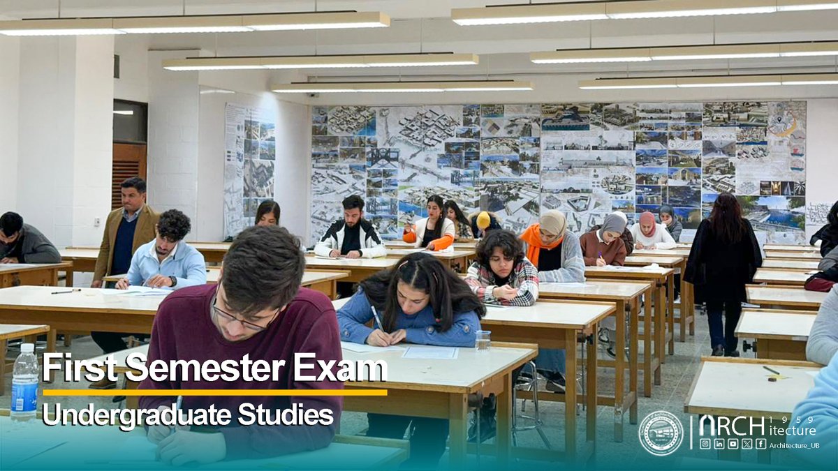 Architecture_Ub's tweet photo. #First_Semester_Exams
#Day_Three
#Fifth_Stage #Second_Stage
#Guessing #Logic
A glimpse of our dear students' performance in the fifth and second stages during the third day of the first semester exams.
#Department_Media_Team https://t.co/spAnQBGWHR