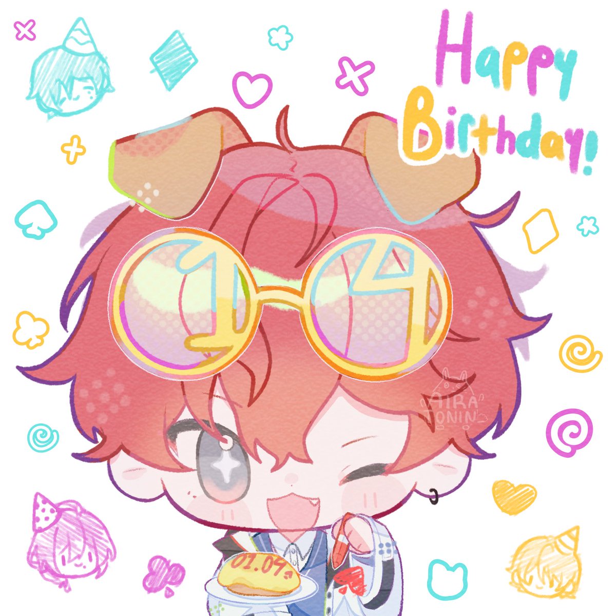 Airatonin_'s tweet photo. 🐶🎉

#天城一彩生誕祭2024
#天城一彩誕生祭2024 https://t.co/CGe86zhNlh