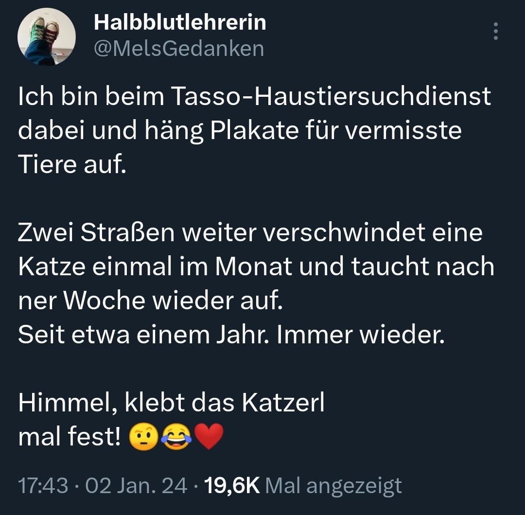 Pisa Studie, Schulsystem, Bildungslücken ohne Ende...kein Wunder, wenn halb Studierte alles machen, außer ihrem Lehrauftrag nachkommen.

Ach, und Aufruf zur Tierquälerei.
Aber hey, Ach Mel 🤗