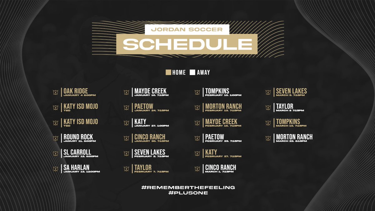 KatyJordanBSoc's tweet photo. 2024 Schedule! #plusONE #rememberthefeeling https://t.co/wdpEWgfYrs