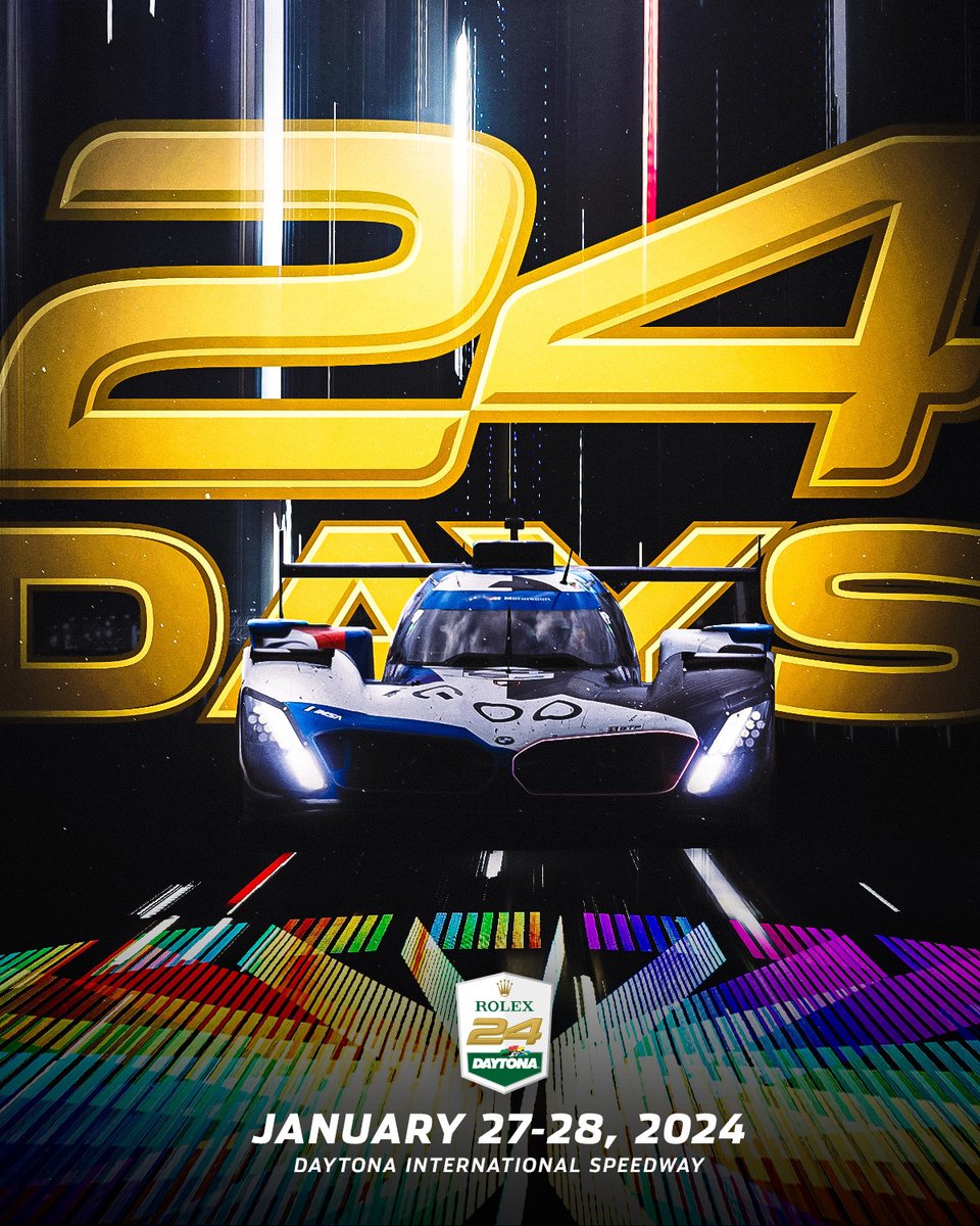 Rolex 24 - 24 days countdown 