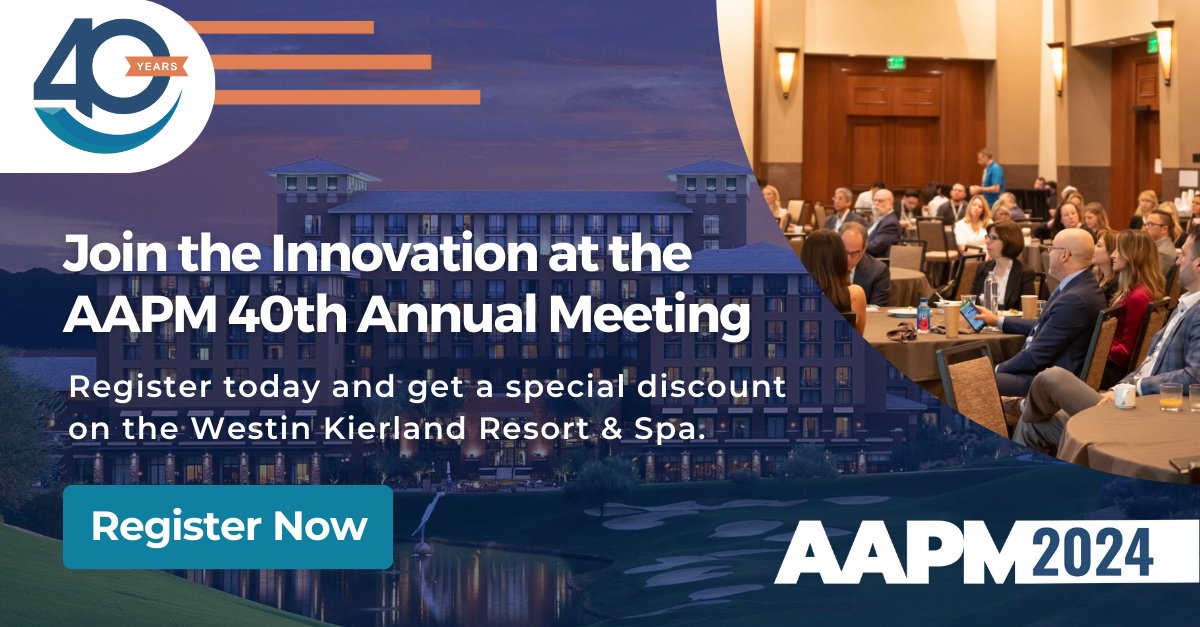 AmerAcadPainMed's tweet image. 🤝 Don&apos;t miss the chance to connect and collaborate with like-minded professionals at the AAPM Annual Meeting. Networking opportunities are abundant! Meet peers, share experiences, and expand your network.

aapmannualmeeting.com/apps

#AAPMAnnualMeeting #AdvancedPracticeProviders