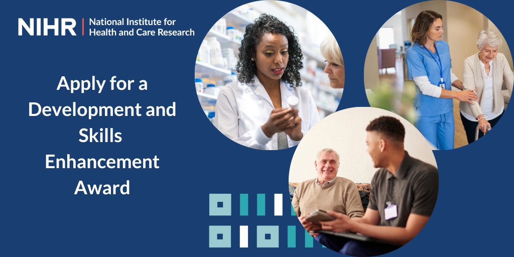 Do you have a PhD but currently spend all your time working clinically? Would you like to return to a research career? Our Development & Skills Enhancement Award could help you. Find out more: nihr.ac.uk/funding/nihr-d…