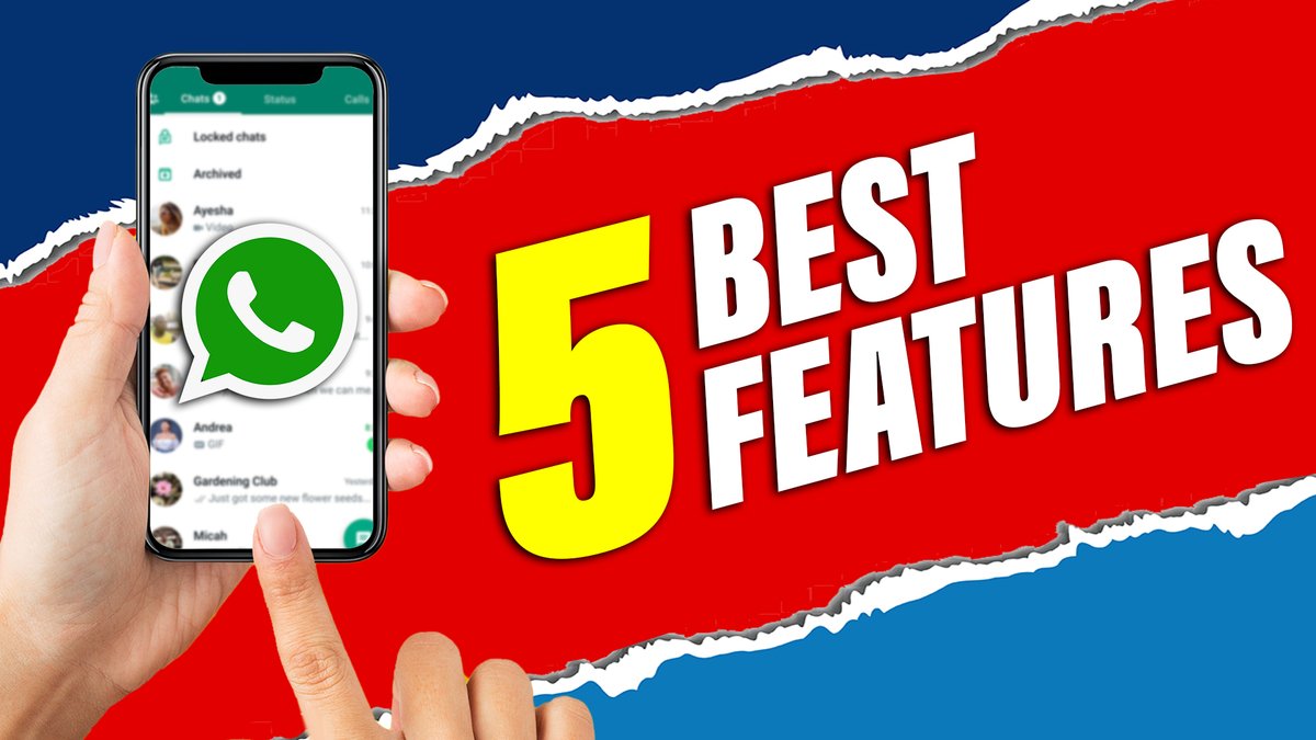 Top 5 WhatsApp Features of 2023 | Chat Lock, Screen Sharing and More 👌🏼
.
🔗 youtu.be/ImitSNxOuWs
.
#whatsapp #whatsapptricks #whatsapptips