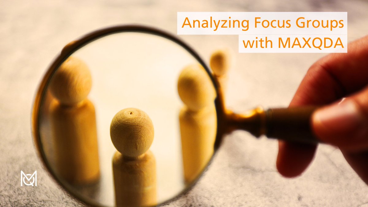 VerbiSoftware's tweet image. 🚀  Learn how MAXQDA streamlines focus group data collection, analysis, and reporting with real-world healthcare examples. 
🌐 Enhance your projects with handy checklists for analysis and conducting focus groups. 
Check it out: ow.ly/18uY50Qno4k 

#MAXQDA #FocusGroups