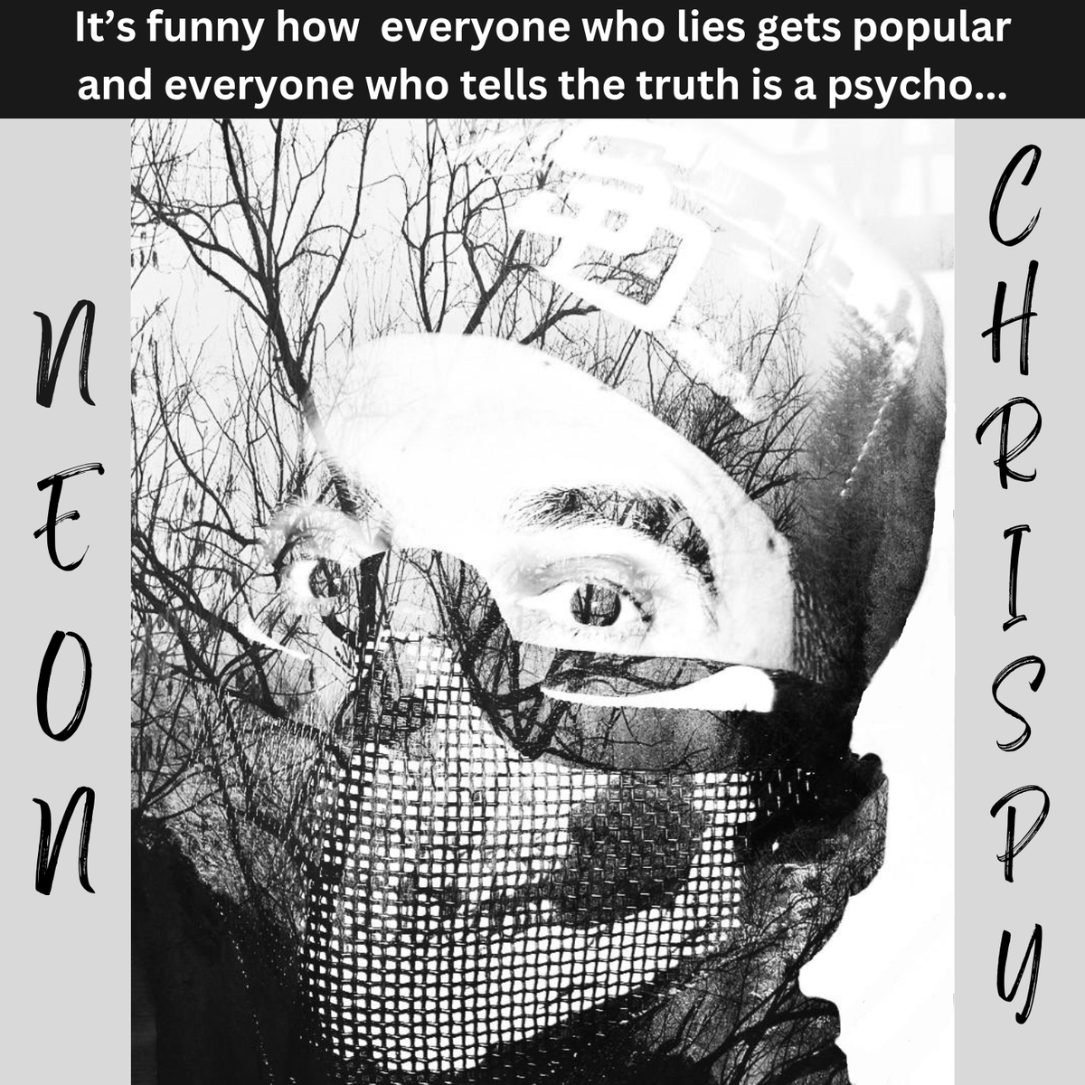 neon_chrispy's tweet photo. Hey Fam, it is what it isn't...Right...๐๐โค๏ธโฎ๏ธโ๏ธ
#artistonfacebook #artistontwitter #artistoninstagram #instrumentals #beats #bangers #music #musicproducer #artist #allmediums #nftartist #gratefulheart #humble #selflovematters #healingjourney #positivevibes #love #neonchrispy https://t.co/Tqk6Sdh03K