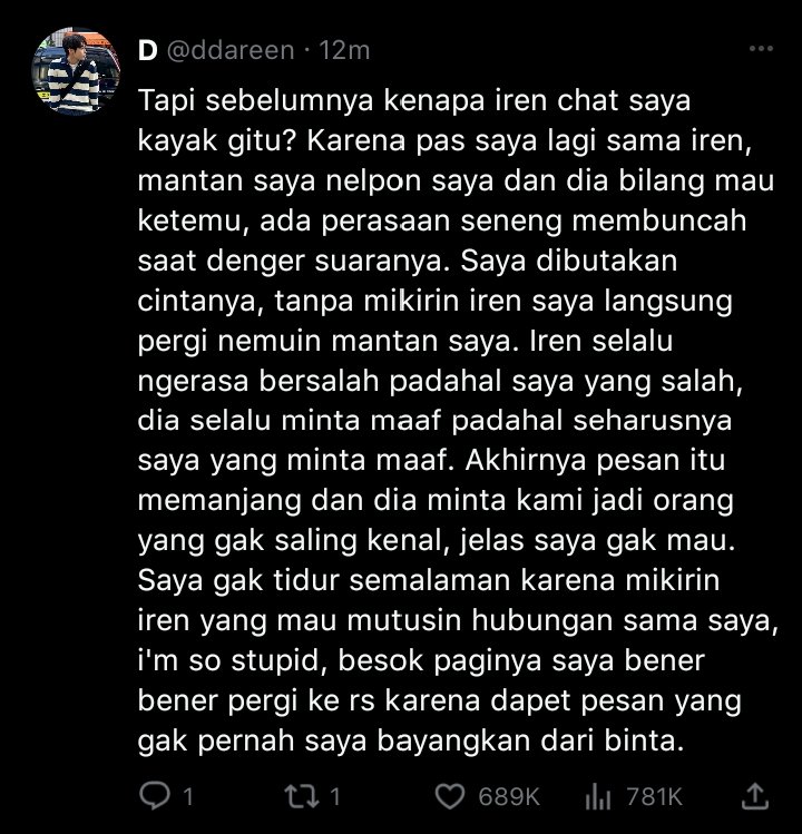 pillowsofii's tweet image. — forever in me. 

"katanya, manusia harus merasakan kehilangan dulu baru menyesal." 

; a kim doyoung few tweets au