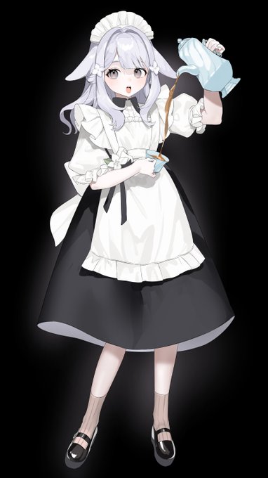 「maid pouring」 illustration images(Latest)
