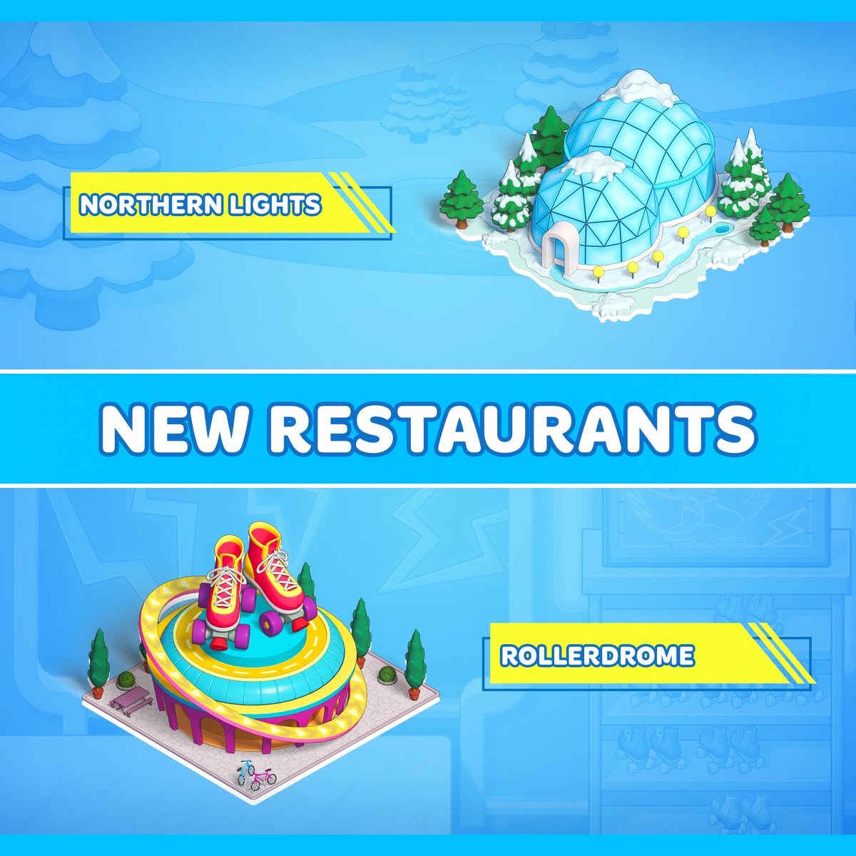 Latest Cooking Diary update drop! 🌟 Brace yourself for a culinary adventure and get a look at what we've prepared especially for you:

TASTY HILLS SECRETS
• Athlete Dwayne tries his hand at being a mentor. 🏋️
• Get Dwayne as an assistant! 🤝

NEW RESTAURANTS
• Open Northern… https://t.co/KcYcfRAf77 