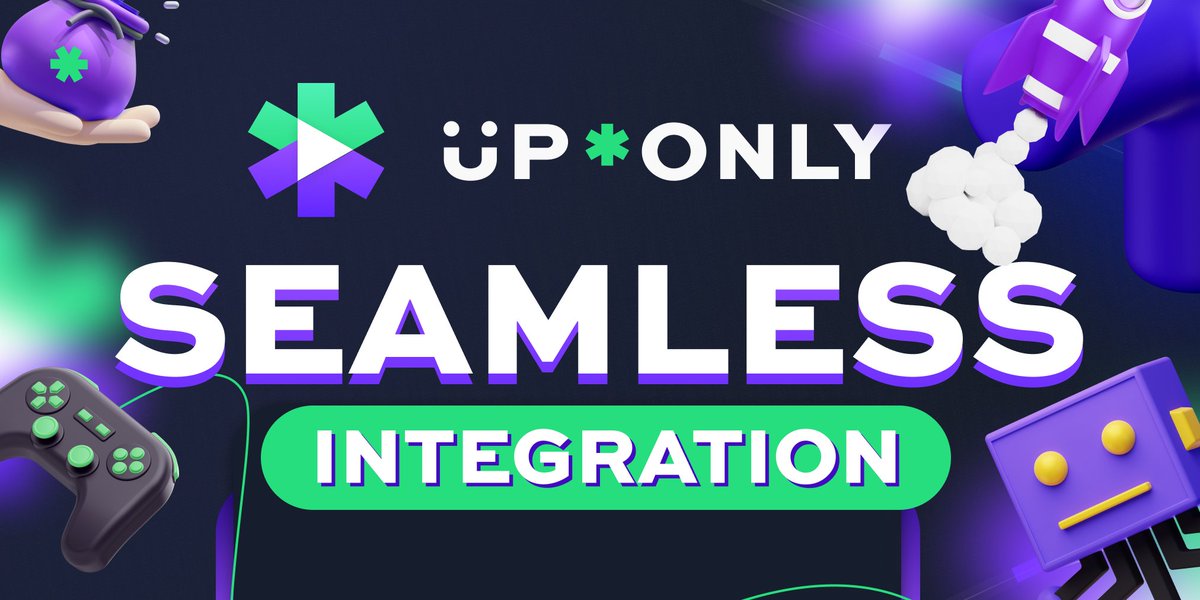 UpOnly is set to launch all #W3aaS products via an Open API. We are aiming for mass adoption in #Play2Earn and #GameFi, therefore, the integration of our core products will be seamless, easy, and fast. $UPO will be the game-changer for Web3 growth.