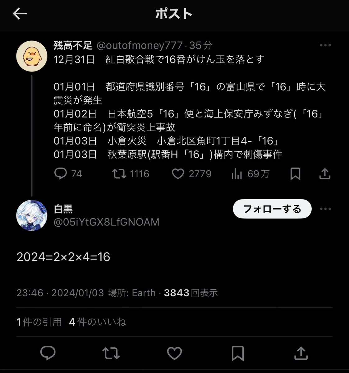 なんやこれ怖すぎるやろ