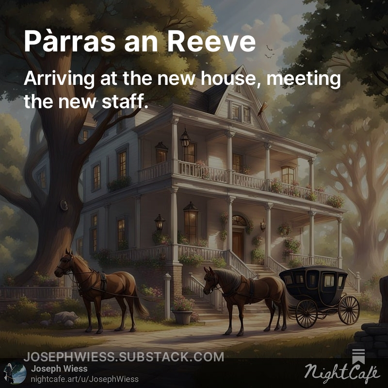 JosephWiess's tweet photo. Here's a new episode of "The Reve's Tale."  Today, Balgair and the ladies arrive at his new home, and Balgair and Heather meet the staff.  
https://t.co/Dv1SX1VYha https://t.co/A4OgL00dU9