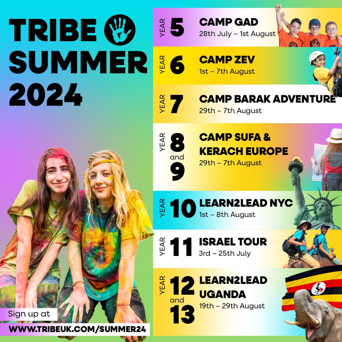 📢 Announcing our line-up for Tribe Summer 2024 📢
Camp launches in T- 3️⃣ days!!!