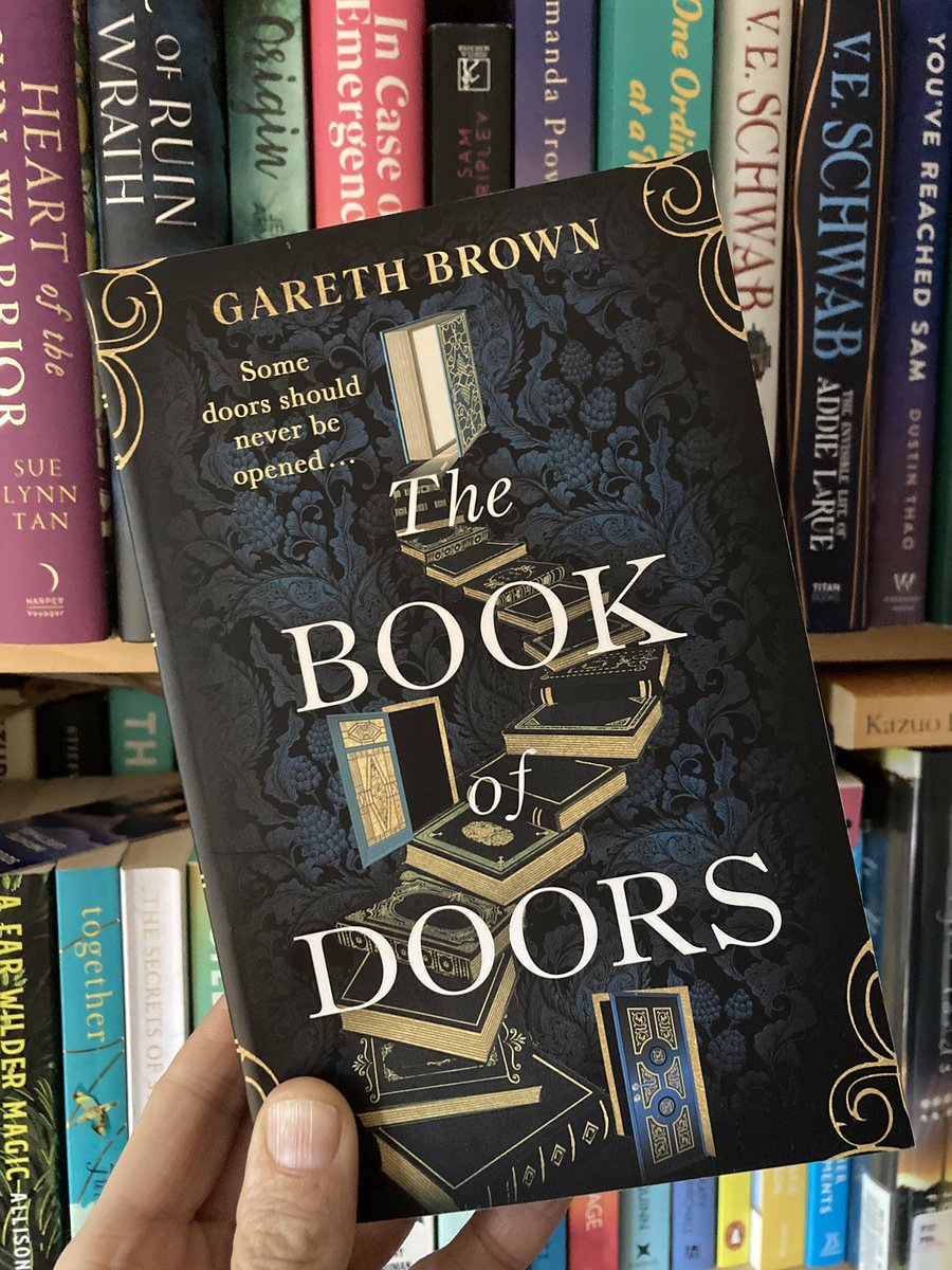 Huge thanks to @izzieghaffari and @TransworldBooks for my proof copy of @GarethJohnBrown’s upcoming debut #TheBookOfDoors. Can’t wait to read this one!!

#BookTwitter 

AD PR-Product