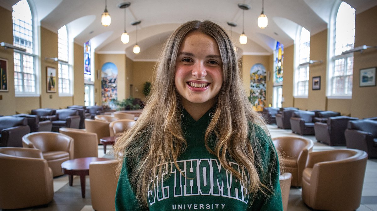 💚💛 Scholarship STUdent Spotlight 💚💛

Delaney Hancock chose STU after falling in love with its beautiful campus and supportive community.

"The close-knit community at STU has been extremely welcoming, something that is hard to find at other universities," said Delaney.

1/3