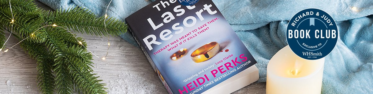 Our latest featured read this week is The Last Resort by @HeidiPerksBooks. A troubled couple seeks therapy, but sometimes the saviour has a different plan. A clever psychological thriller awaits... Our review -whsmith.co.uk/features/richa… #WHSRJ