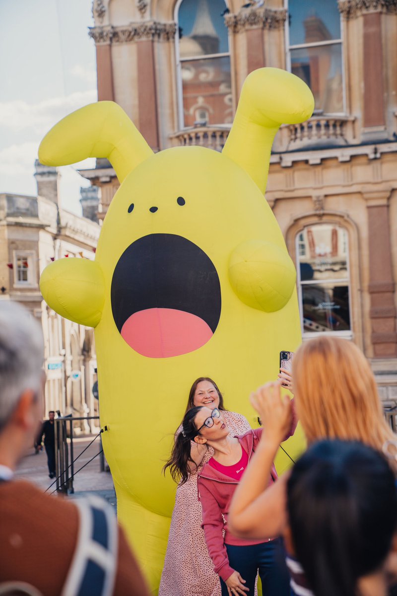 We’re looking forward to 2024, we’ve got three big summer exhibitions coming up for you. In Cumbria, Leicester and Nottingham. New inflatables, lots of creative making sessions, and a new catwalk too. 
💚🩷💚🩷💚🩷💚
📸 Spill Festival 2023 - Alexander Ward