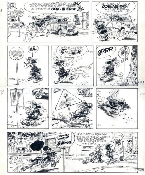 bdecouverte1's tweet photo. C’est le centenaire de la naissance de Franquin. Quelle est votre planche favorite ? https://t.co/nmp75NV144