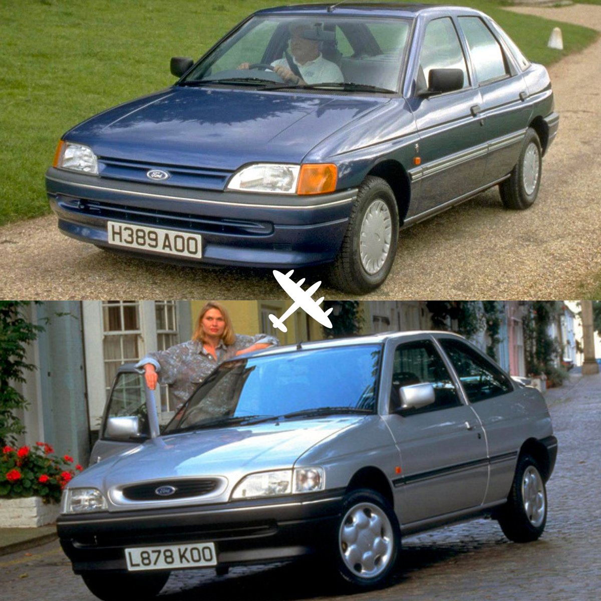 Lancaster_Ins's tweet photo. ๐ธ Stung by the criticism of its styling, ride and handling, Ford revised the fifth generation Escort in 1992. In hindsight, do you prefer the 'before' or 'after'? โ๏ธ
#lancasterinsurance #fordescort #classicford #fordescortmk5 #90scars https://t.co/fuY41LlSJv