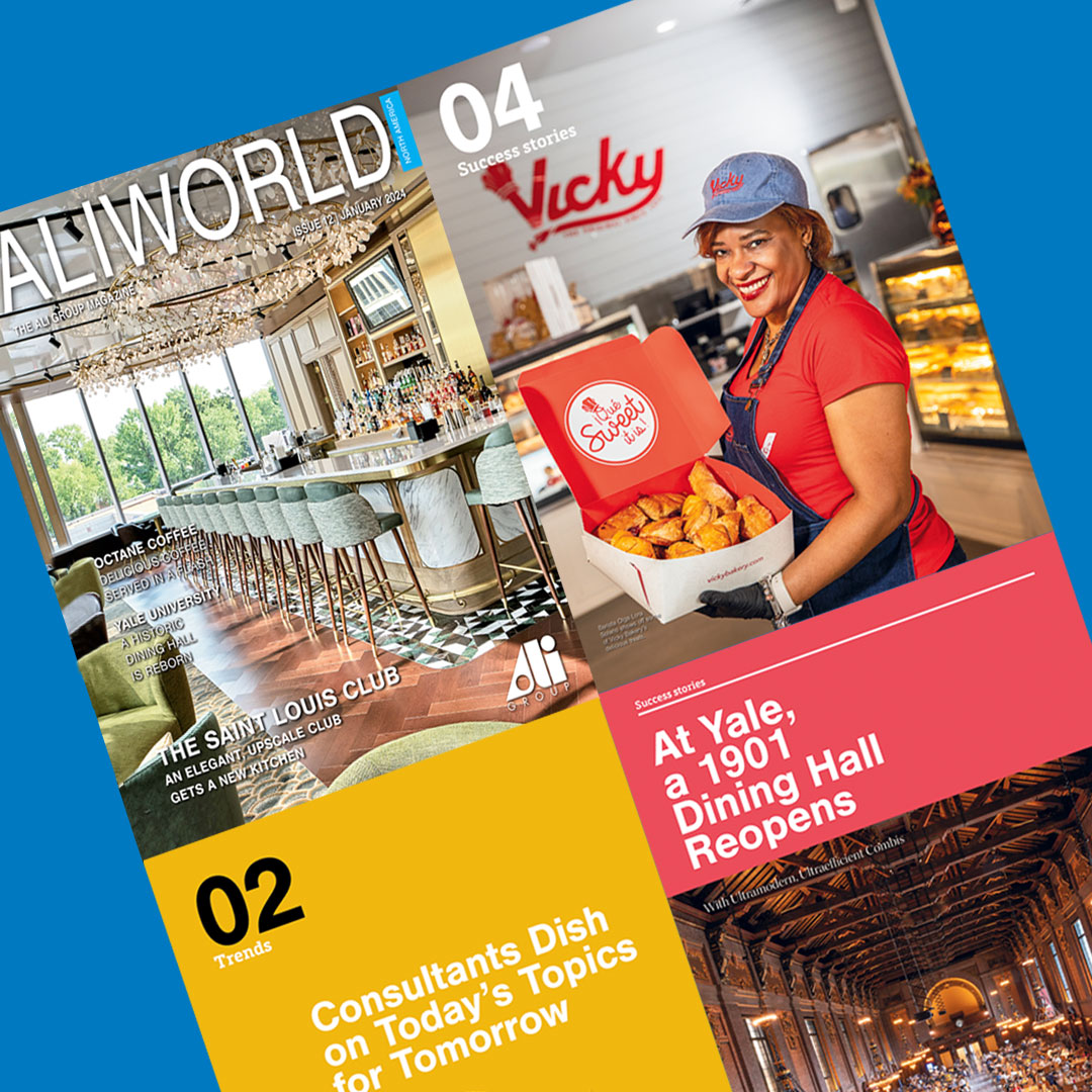 AliGroupFS's tweet photo. We are excited to present the latest issue of 𝘼𝙡𝙞𝙬𝙤𝙧𝙡𝙙 magazine, showcasing new stories and trends from the foodservice industry in North America.

View online issue ➡️ https://t.co/qh6d3MYzED

#aligroupFS #aliworldmagazine #foodservice #hospitality https://t.co/F8N2Anspwm