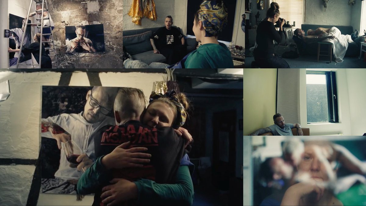 ベンジャミン・リー『画家と泥棒』。画家とその作品を盗んだ泥棒を描いたドキュメンタリーという内容からして、胡散臭すぎて最高だった。時間の経過が主人公たちの風貌に刻まれている。彼らには、カメラが向けられていたからこそ、生まれたエモーションもあっただろう。最高だった（２回目）。