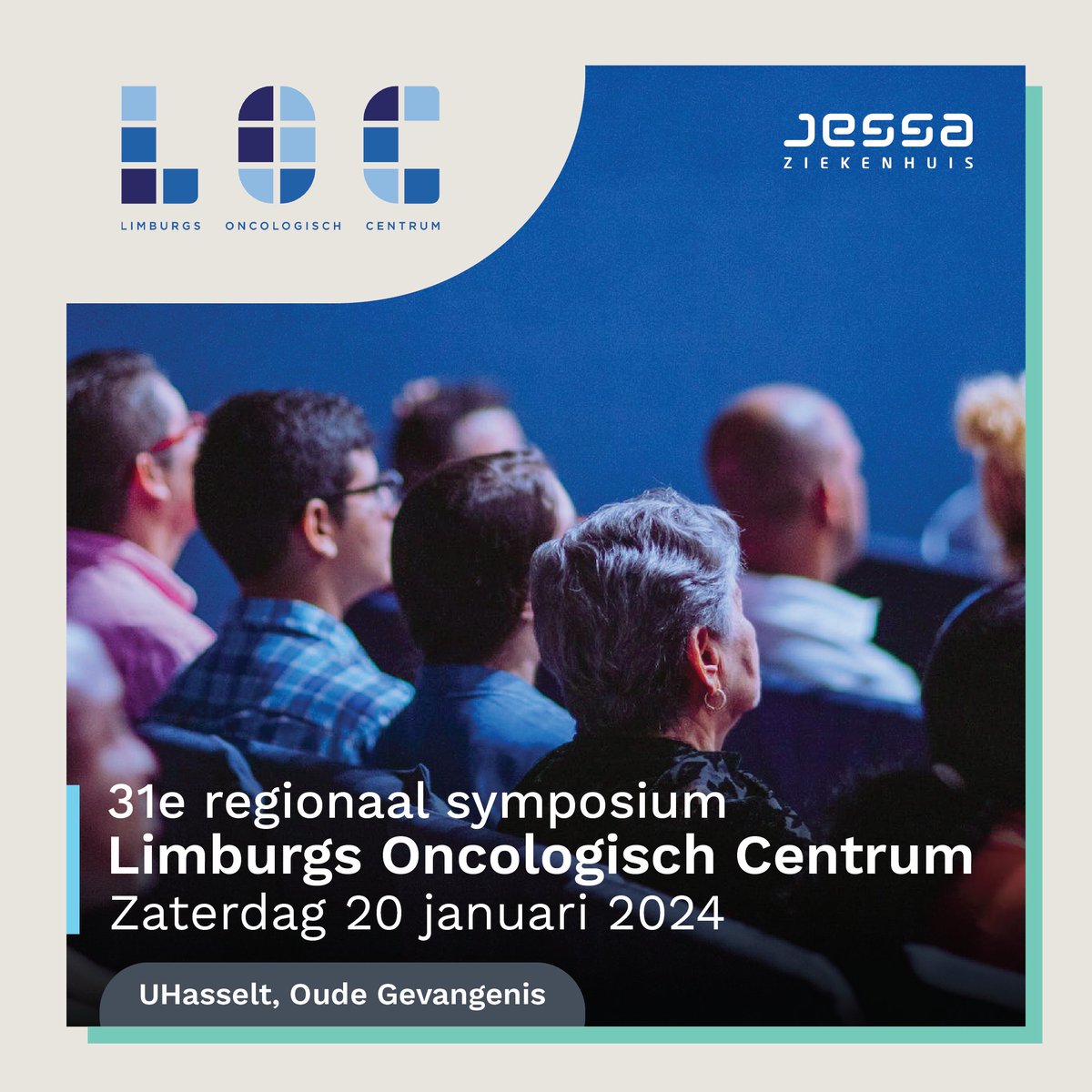 Wil je op de hoogte blijven van de nieuwste inzichten in oncologische zorg? 💬 Schrijf je dan snel in voor het LOC symposium 2024. 👇 📍 Universiteit Hasselt, Oude Gevangenis 🗓️ Inschrijven kan tot zaterdag 13 januari 2024 via loc.be/symposium-2024