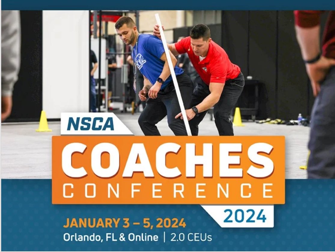 Here we go!!! NSCA Coaches Conference 2024. Looking forward to a great few days of learning and research discussion. #chasegreatness Reign Cain! <a href="/NSCA/">NSCA</a> <a href="/KLEINCAINFB/">Klein Cain Football</a> @CAIN_ATHLETICS