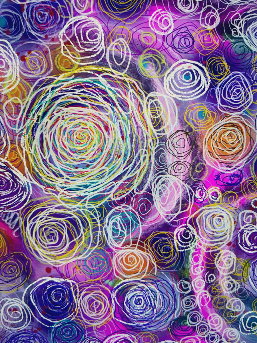 #swirling # pastel #Beautiful_Flowerを枯らさない #ArtistOnTwitter