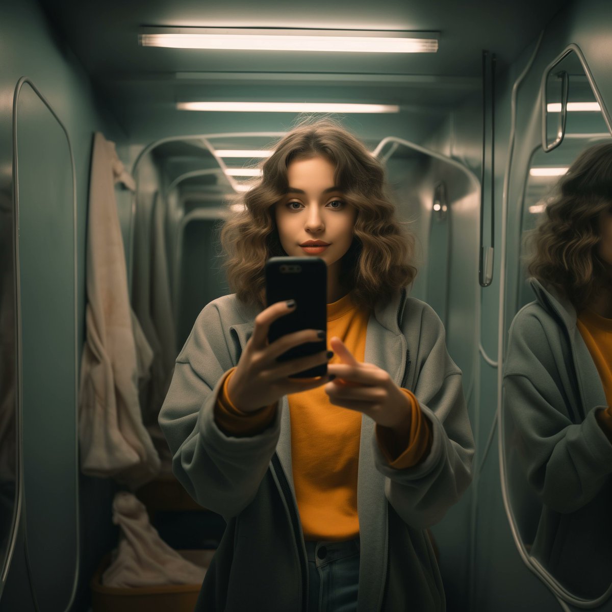 hemmes's tweet photo. Snapped a quick selfie while trying to capture the moody vibes of this train journey. Rocking the cozy layers because adventure doesn't pause for chilly weather! 🚆🍂 #TrainTracksAndChill #CozyCommute #WanderlustWednesday https://t.co/3rvPzqdHh6