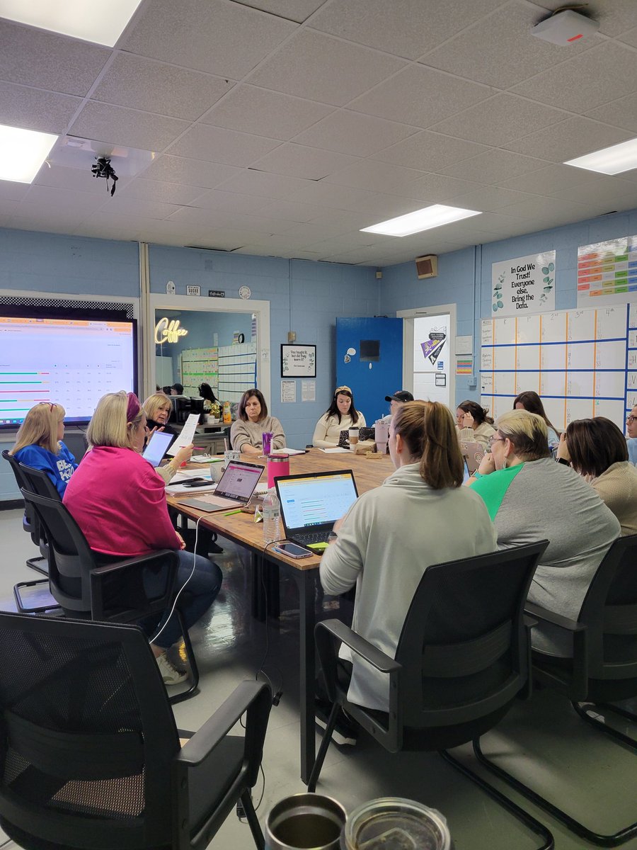 AndersonEdConsu's tweet image. Grade level data meetings at Chocowinity Primary today! Working to maintain being an "A" school!