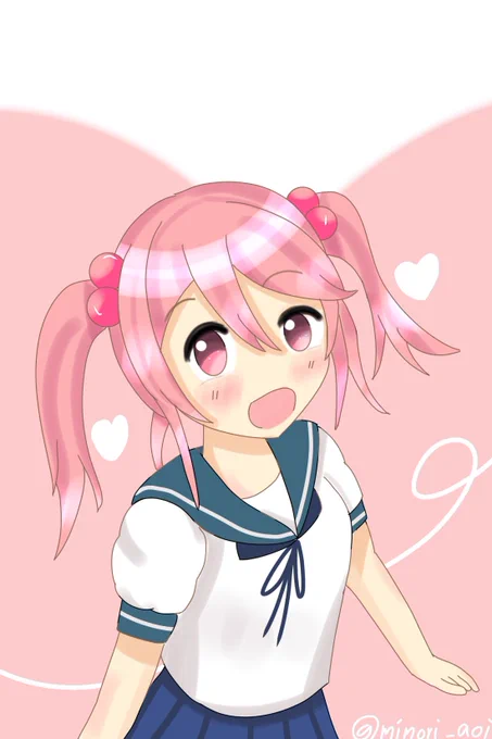 遅刻てすが、漣ちゃんで  #艦これ版深夜の真剣お絵描き60分一本勝負 #艦これ版真剣お絵描き60分一本勝負_20240103