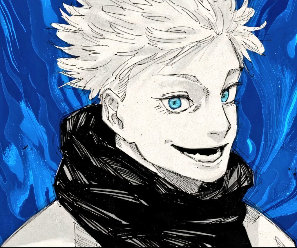 Go_Jover's tweet photo. NEW GOJO &amp; SUKUNA ART BY GEGE!! https://t.co/aM3A6Cxjvi