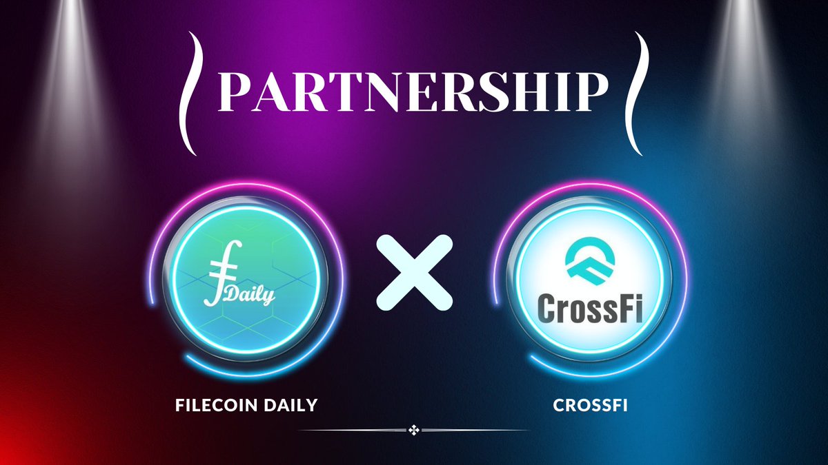 globalcrossfi's tweet photo. 🚀 We're excited to share that we've partnered with Filecoin Daily (@Filecoin_Daily_), a significant community within the Filecoin ecosystem. 🤝 

Get ready for a transformative journey in the decentralized financial landscape! 💫 https://t.co/W6c1MBlvM9