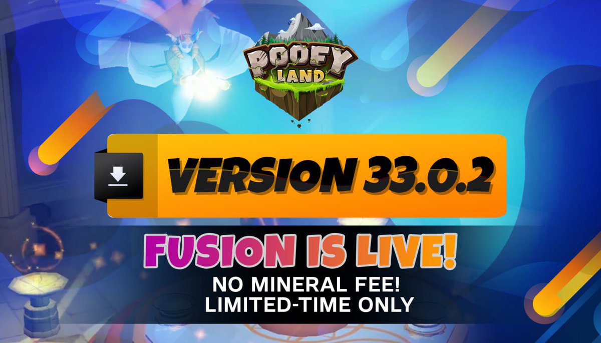 🚀 Fusion is Now Live in Poofyland! 🌟

🎉 Get ready for an epic journey as Fusion arrives in Poofyland! 🚀 Now you can combine your Poofies to create powerful and unique hybrids. The best part? No mineral fee for a limited time!

Read more: poofyland.gitbook.io/poofyland/fusi…

#Poofyland