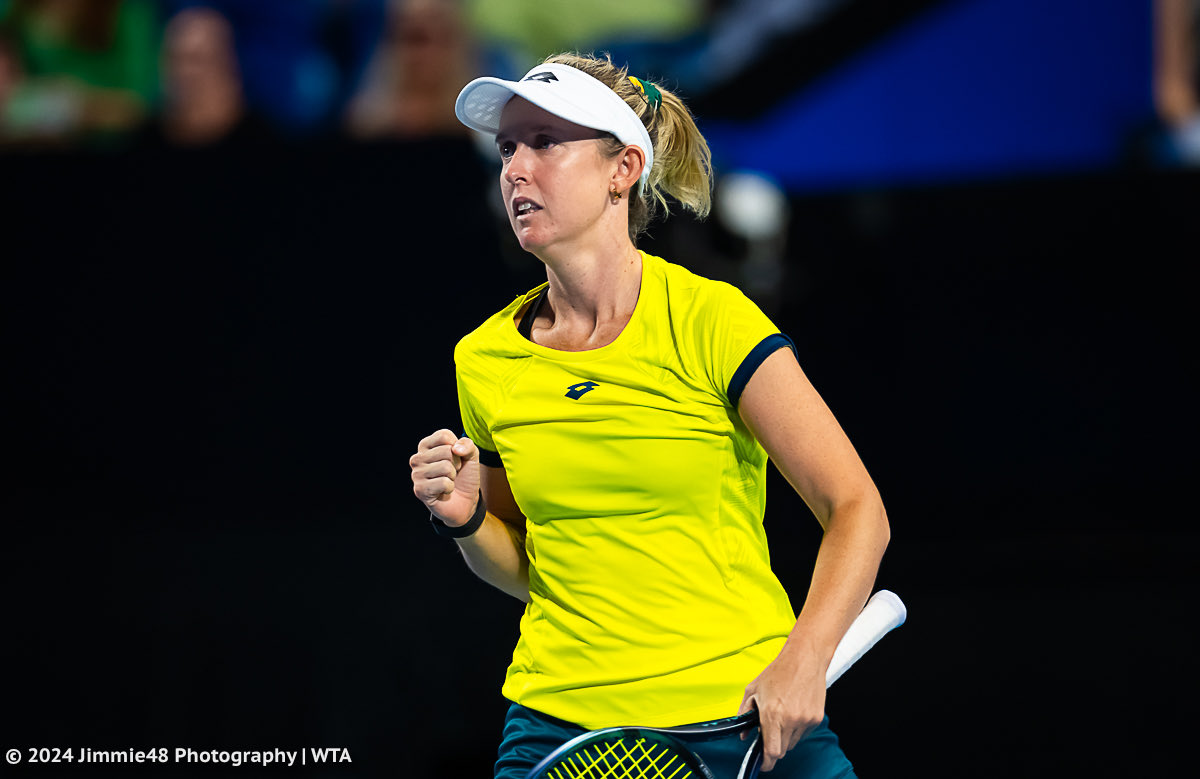 Team Australia could really depend on Doubles World No.1 @stormsanders94 this week. Alongside partner Matthew Ebden, she won all three mixed matches for the team.