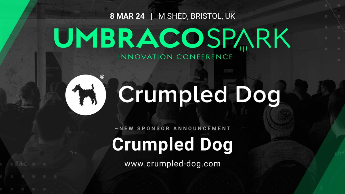 📢 Sponsor announcement 📢

Please join us in welcoming back <a href="/crumpled_dog/">Crumpled Dog</a> as a sponsor of #umbracospark 2024.