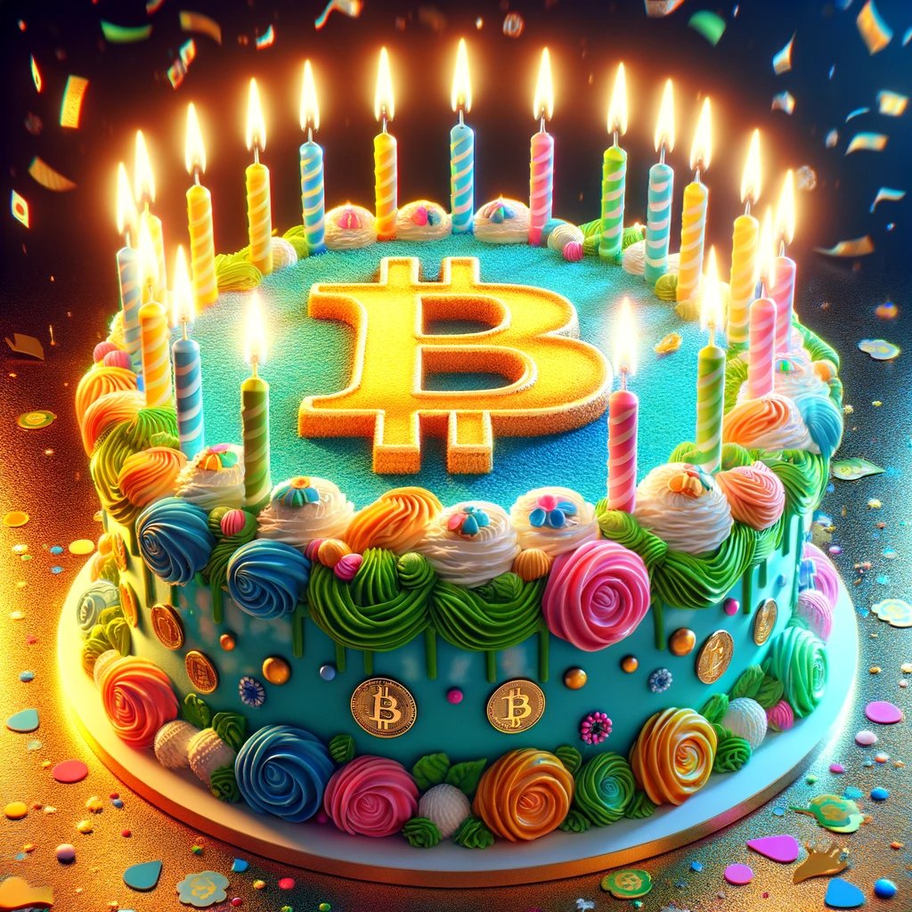 🎉 Happy Birthday, Bitcoin! 🎂 On this day, we celebrate the mining of the first genesis block, marking the start of a revolutionary journey in the world of finance and technology. Here's to many more years of innovation and growth in the crypto space! 🚀 #BitcoinBirthday