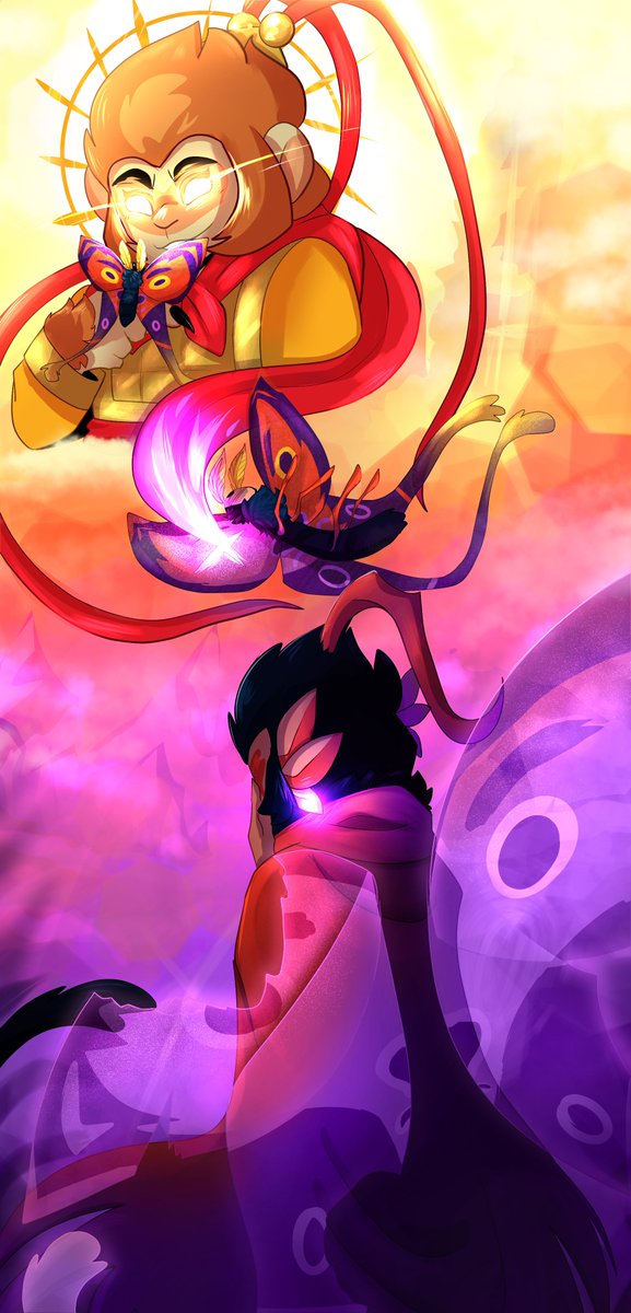 kit27x's tweet image. You admire the sun's light
but
You flew too close to the sun.
#Monkiekid #lmktwt #shadowpeach #LMKMacaque #LMKfanart #lmkwukong